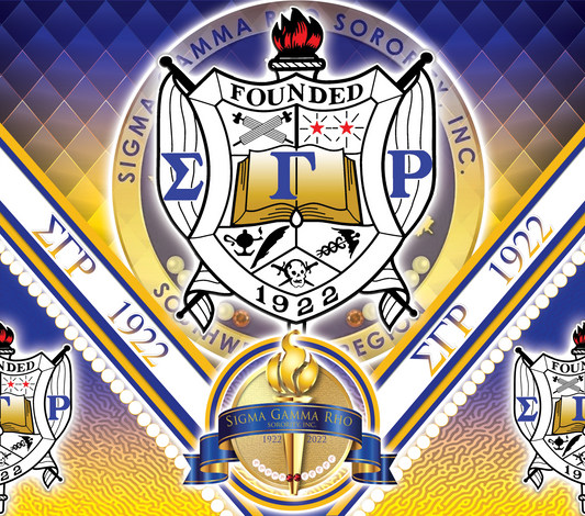Sigma Gamma Rho Sorority, Inc. – Centennial 1922 Legacy Crest Design