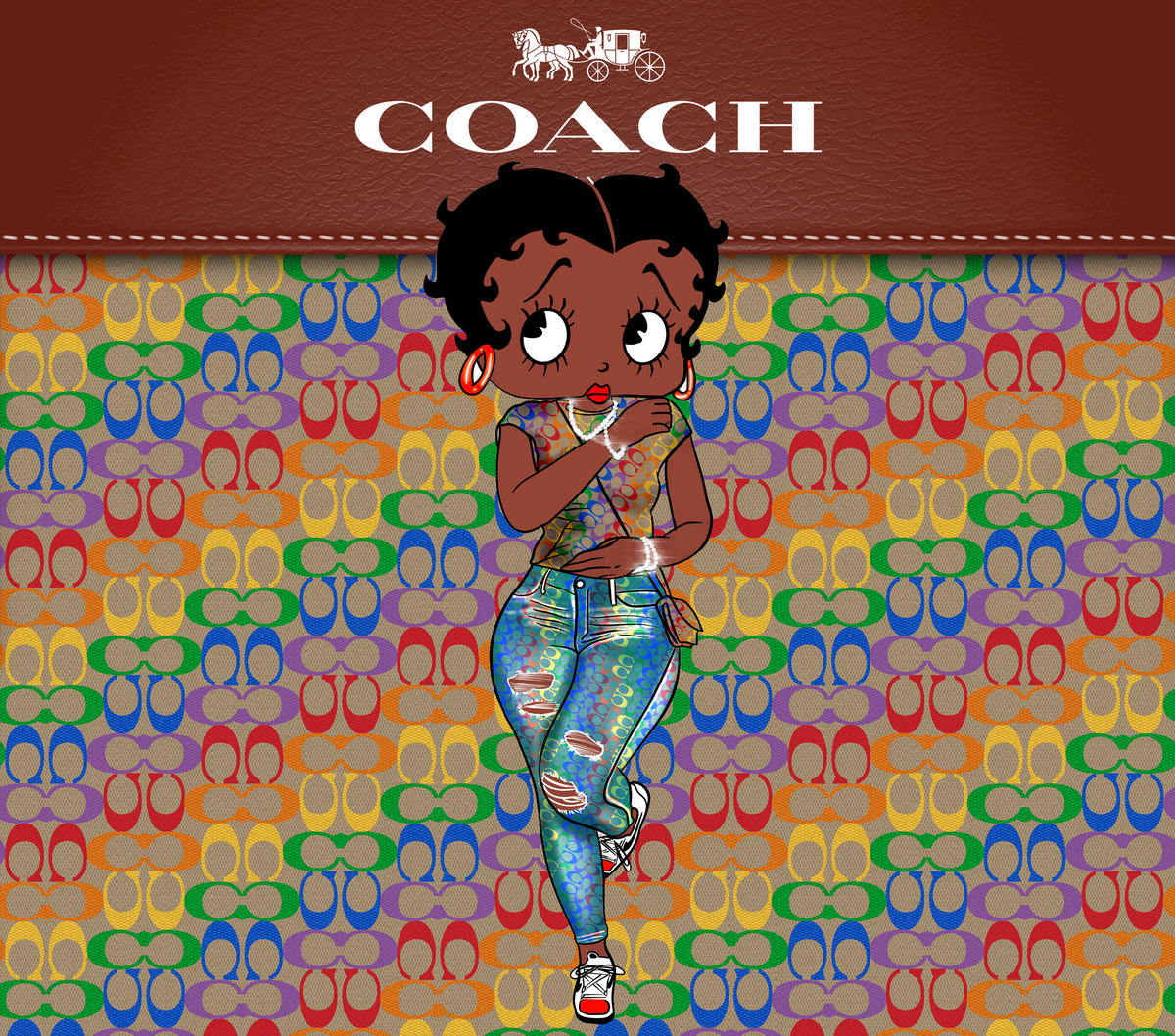 BETTY IN COACH